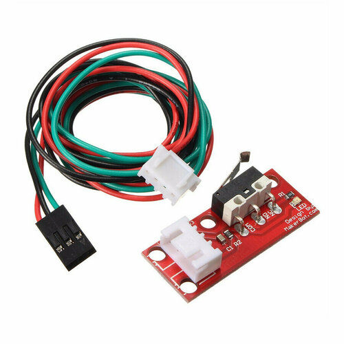 Механичекий концевой датчик EndStop для 3D принтера c кабелем 5 10pcs optical endstop 3d printer parts optical switch sensor photoelectric light control limit endstop switch module 1m cable