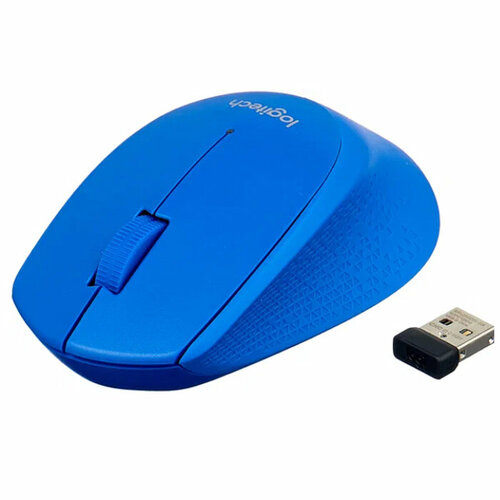 Logitech мышь Logitech Wireless Mouse M275 blue (910-004427) logitech мышь logitech wireless mouse m350 purple 910 006654