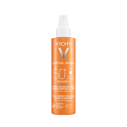 фото Виши капсолей селл протект спрей-флюид солнцезащитный легкий spf50+ фл.200мл vichy