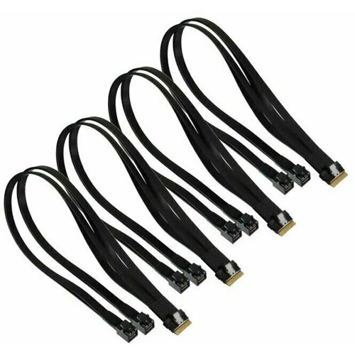 Supermicro CBL-KIT-610U-TNR-4 4 NVMe Cable Kit for X12 Ultra SYS-610U-TNR RoHS compliant кабель supermicro cbl kit 610u tnr 4 4 nvme cable kit for x12 ultra sys 610u tnr rohs compliant