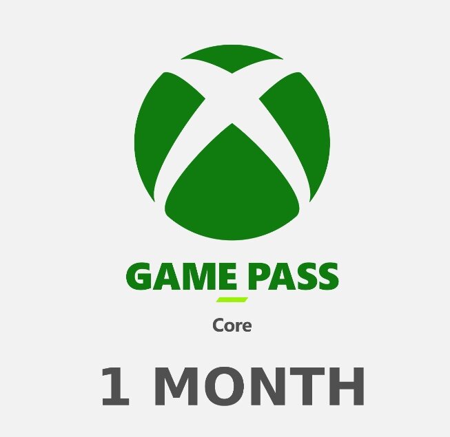 Xbox game pass core 1 месяц