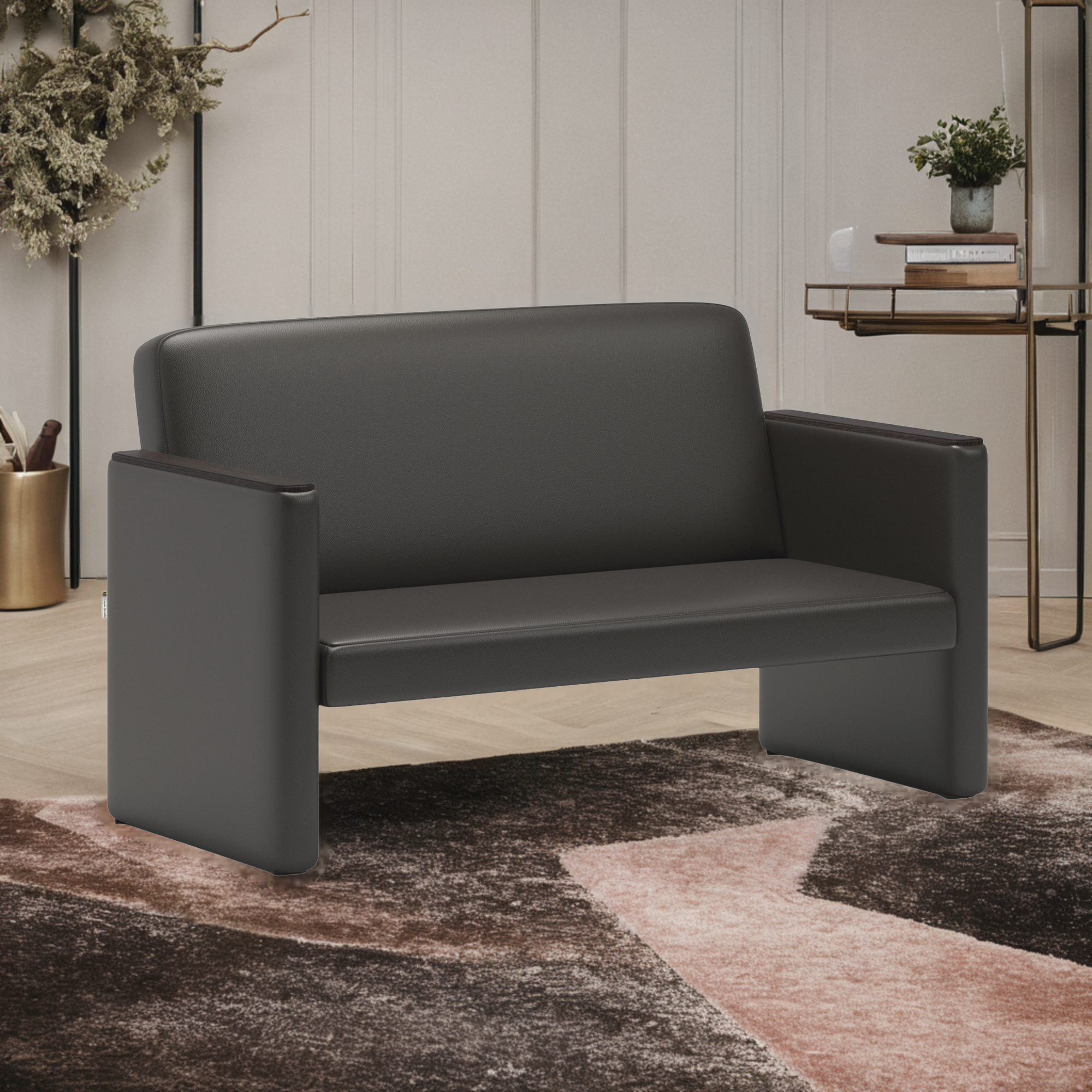 фото Диван Шарм-Дизайн Болеро экокожа шоколад