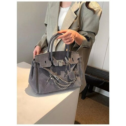 Сумка , серый