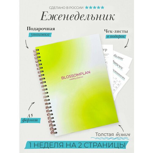 Планер Ежедневник 2024 А5 недатированный