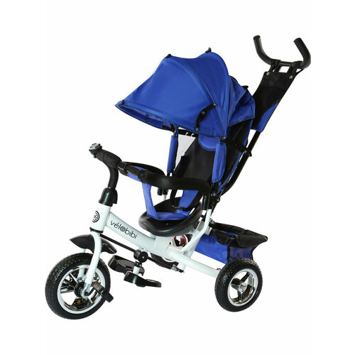 Велосипед 3-х колесный Velobibi Венера синий колеса EVA 108 ВЛ-0872 12490₽