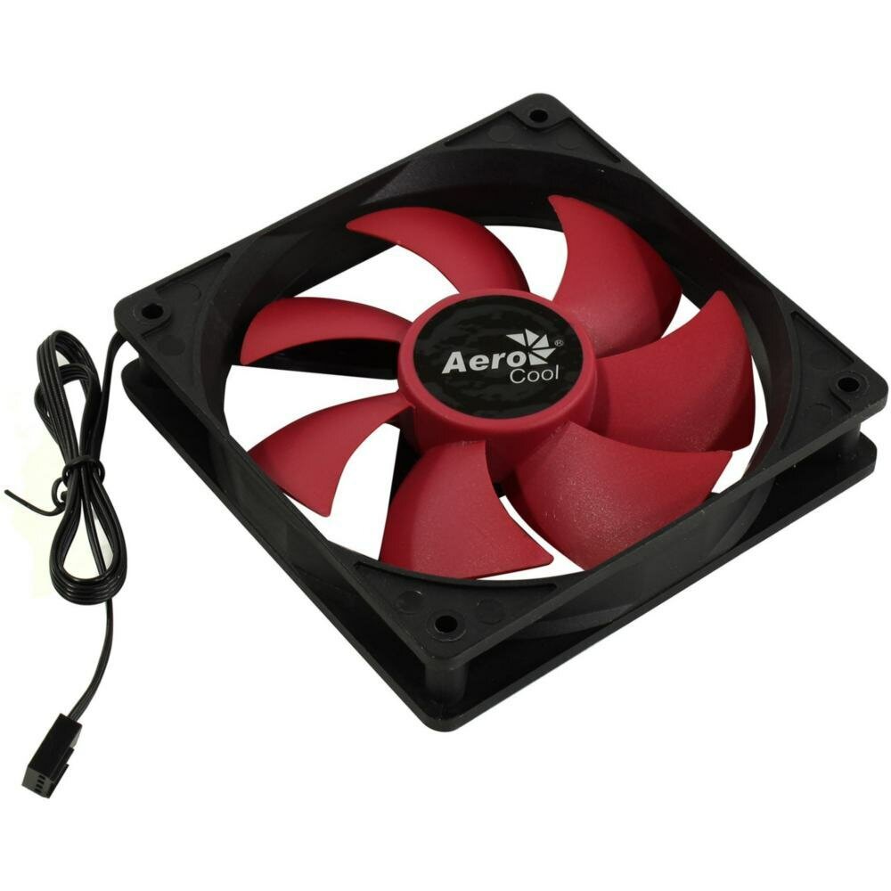 Вентилятор для корпуса Aerocool Force 12 120mm 3pin+4pin Red blade