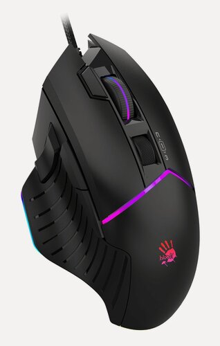 Изображение товара Мышь A4TECH Bloody W95 Max, игровая, оптическая, проводная, USB, черный [w95 max stone black]