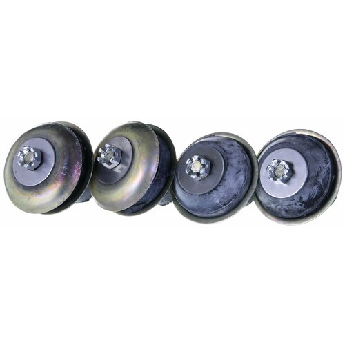 Подушки под двигатель (4 шт.) полиуретановые УАЗ 469, 3151, 452, 3741, 3962, 2206, 3303 и их модификаций