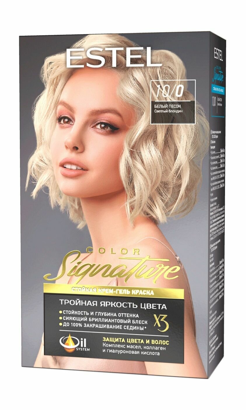 Estel Color Signature Стойкая крем-гель краска