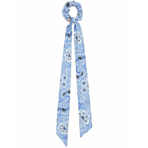 Шелковая резинка для волос с цветочным принтом 21143₽