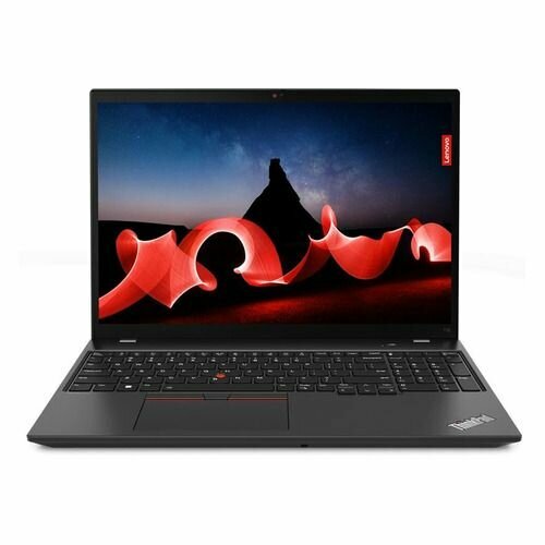 Ноутбук Lenovo ThinkPad T16 G2 21HJS6SM00 16 IPS Intel Core i7 1355U 17ГГц 10-ядерный 16ГБ DDR5 1ТБ SSD Intel UHD Graphics без операционной системы черный 17421800₽