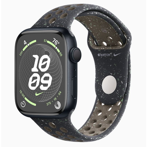 Умные часы Apple Watch Series 9 41mm Midnight Aluminum GPS Midnight Sky Nike Sport Band ML 5299900₽