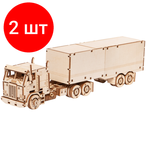 Комплект 2 шт, Конструктор деревянный ТРИ совы 