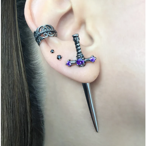 Комплект серег  Серьги бижутерия джекеты 