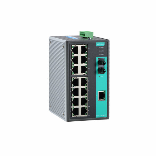 Коммутатор MOXA EDS-316-M-SC 15 x 10100BaseTX RJ-45 1 x 100BaseFX SC 58695₽