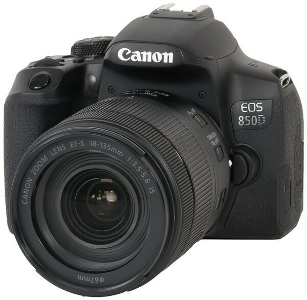 Зеркальный фотоаппарат Canon EOS 850D Kit EF-S 18-135mm IS USM