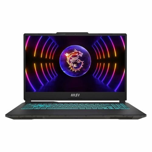 MSI Cyborg 15 A13VF-1223XRU 9S7-15K111-1223, 15.6", IPS, Intel Core i5 13420H 2.1ГГц, 8-ядерный, 16ГБ DDR5, 512ГБ SSD, NVIDIA GeForce RTX 4060 для ноутбуков - 8 ГБ, Free DOS, черный