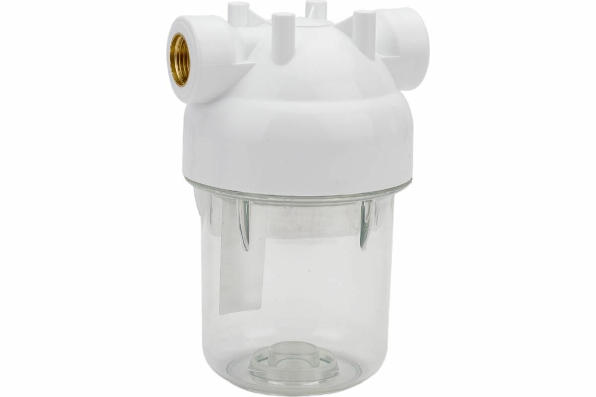 Магистральный фильтр Unicorn 1/2' для хол. воды прозр. 5