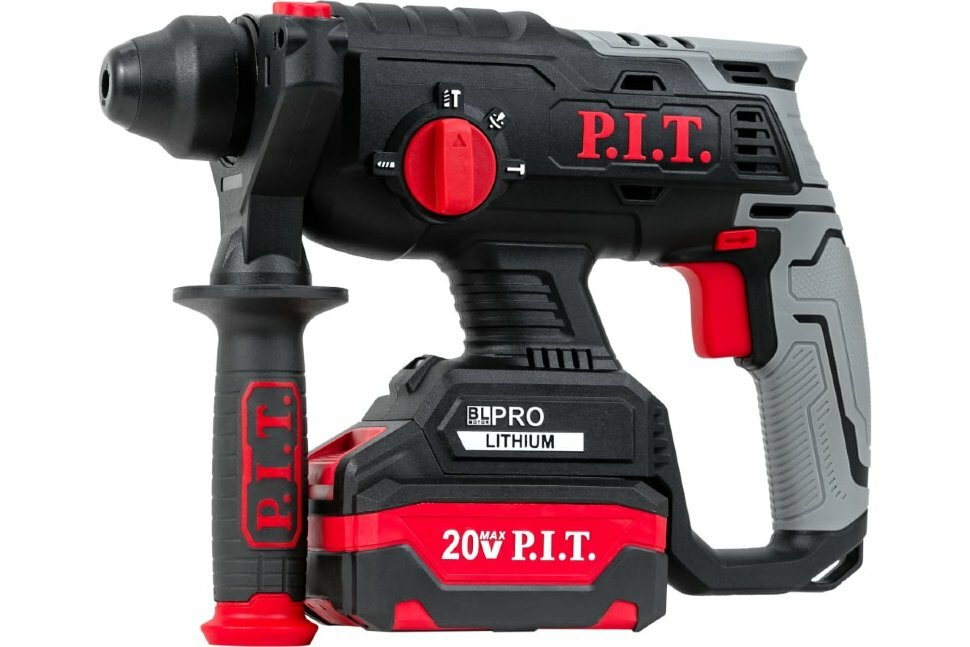 фото Перфоратор аккумуляторный P.I.T. PBH20H-16A SOLO (без АКБ и ЗУ), без аккумулятора80 Вт