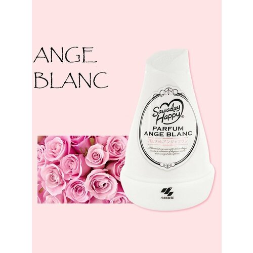 фото Освежитель воздуха для комнаты kobayashi sawaday happy parfum ange blanc с ароматом букета свежих цветов, 120г.