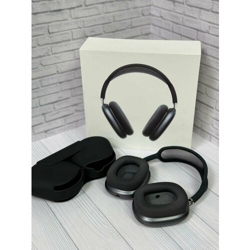 Беспроводные наушники накладные Bluetooth большие Air Max черный 8920₽