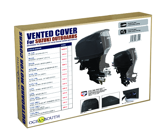 Чехол ходовой на капот Suzuki DF70A/80A/90A/100B (Москва) — фото 1