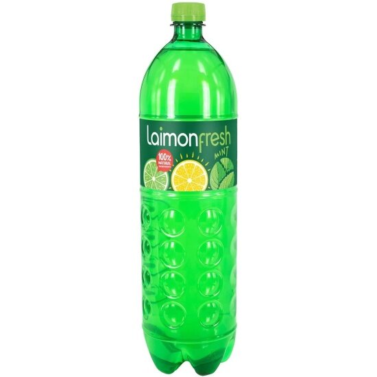 Картинки Напиток газированный Laimon Fresh Лайм Лимон Мята ПЭТ 1,5 л (6 штук в упаковке)