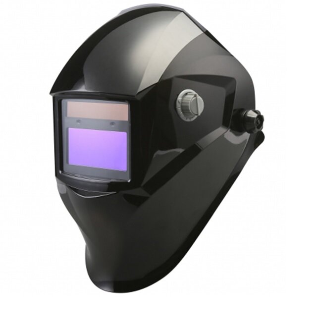 фото Маска сварщика "Хамелеон", внешняя плавная регулировка затемнения, 90*35, DIN4/9-13