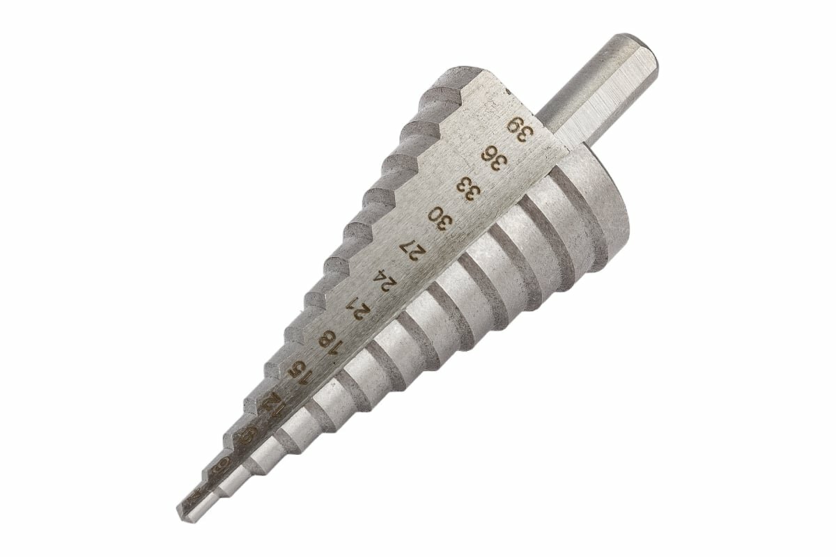 фото Сверло ступенчатое Hardcore 4-39 мм 142439