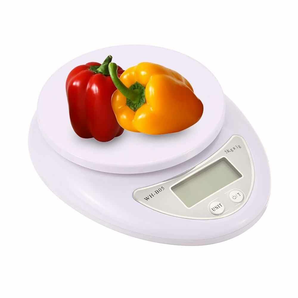 Электронные весы ABs, для кухни, электронные, до 5 кг, с дисплеем, пластик