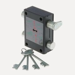 Изображение товара Замок дверной накладной РИФ-1 гаражный для металлических дверей