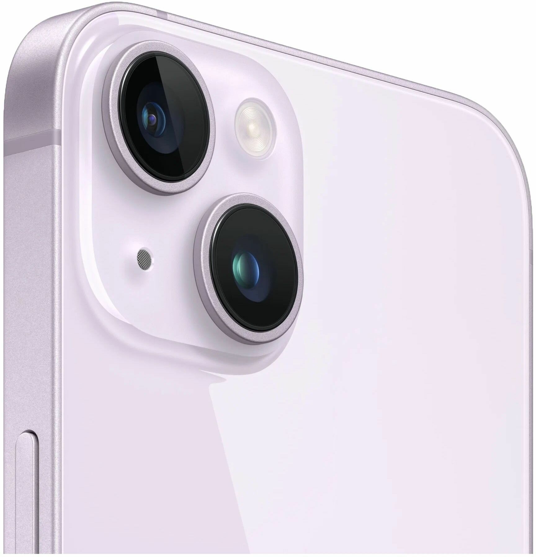 Смартфон Apple iPhone 14 A2882 128Gb 6Gb violet (без RuStore) — фото 1