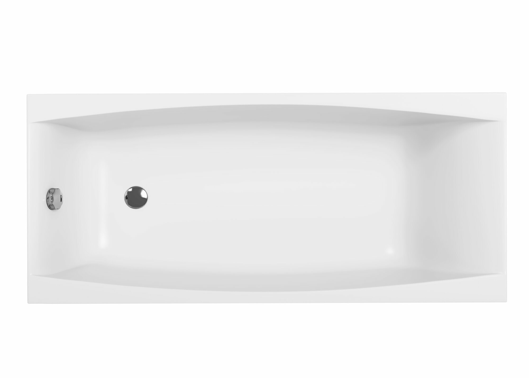 Акриловая ванна Cersanit Virgo 170x75 63353 без гидромассажа