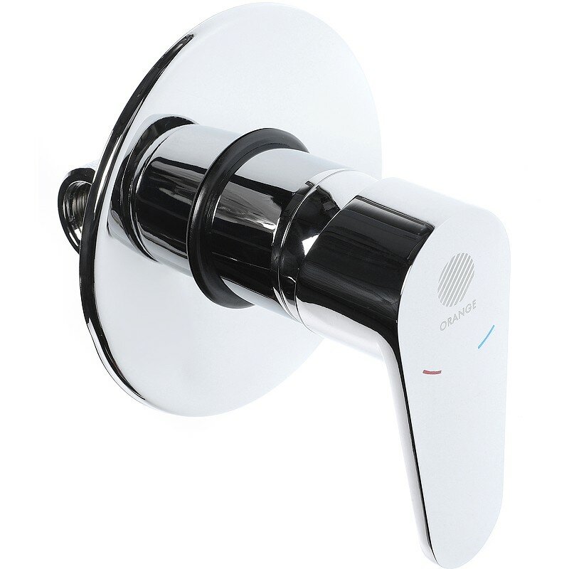 Смеситель для душа Orange Otto M22-400cr Хром латунь встраиваемый