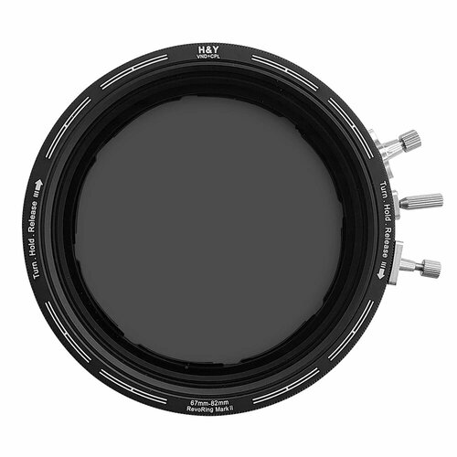 H Y RevoRing MarkII ND3-1000 CPL Фильтр 3 in 1 Filter 67-82mm 25859₽