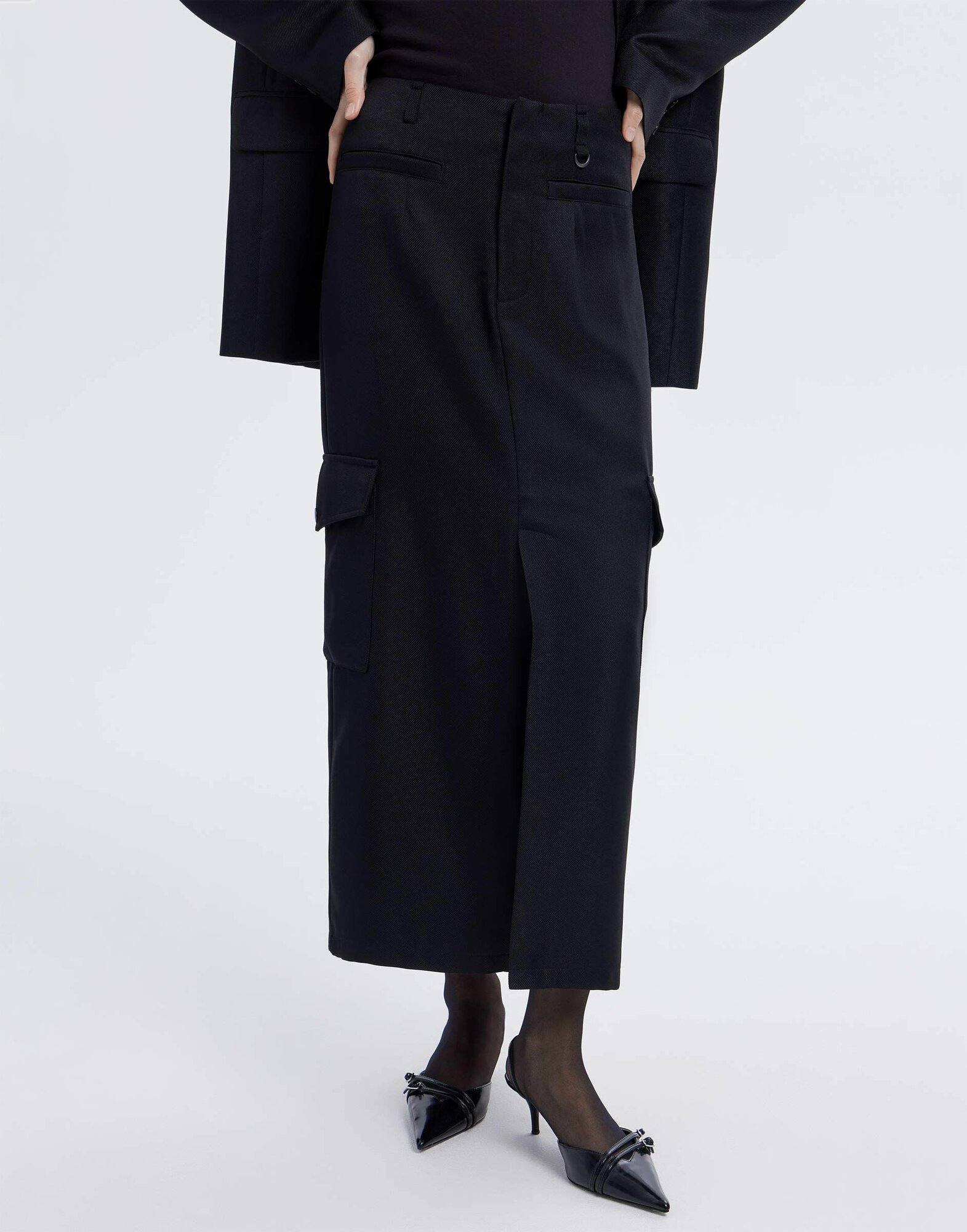 Юбка Gloria Jeans GJ BLACK, размер XXS (36-38), черный