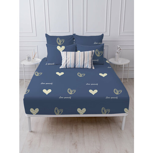 Простынь на резинке 160х200 простынь на резинке простынь 2 спальная жатка борт 30см 799₽