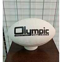 Регбийный мяч Olympic для регби размер 5 белый