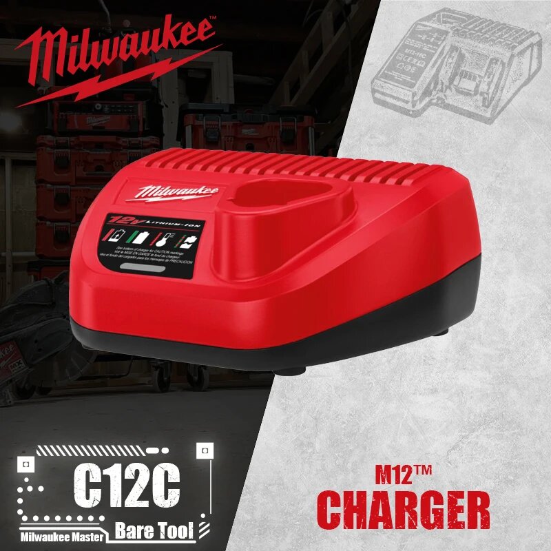 Изображение Milwaukee C12C/M12-18C/M12-18FC Запчасти для зарядных устройств и электроинструмента, M12-18 C