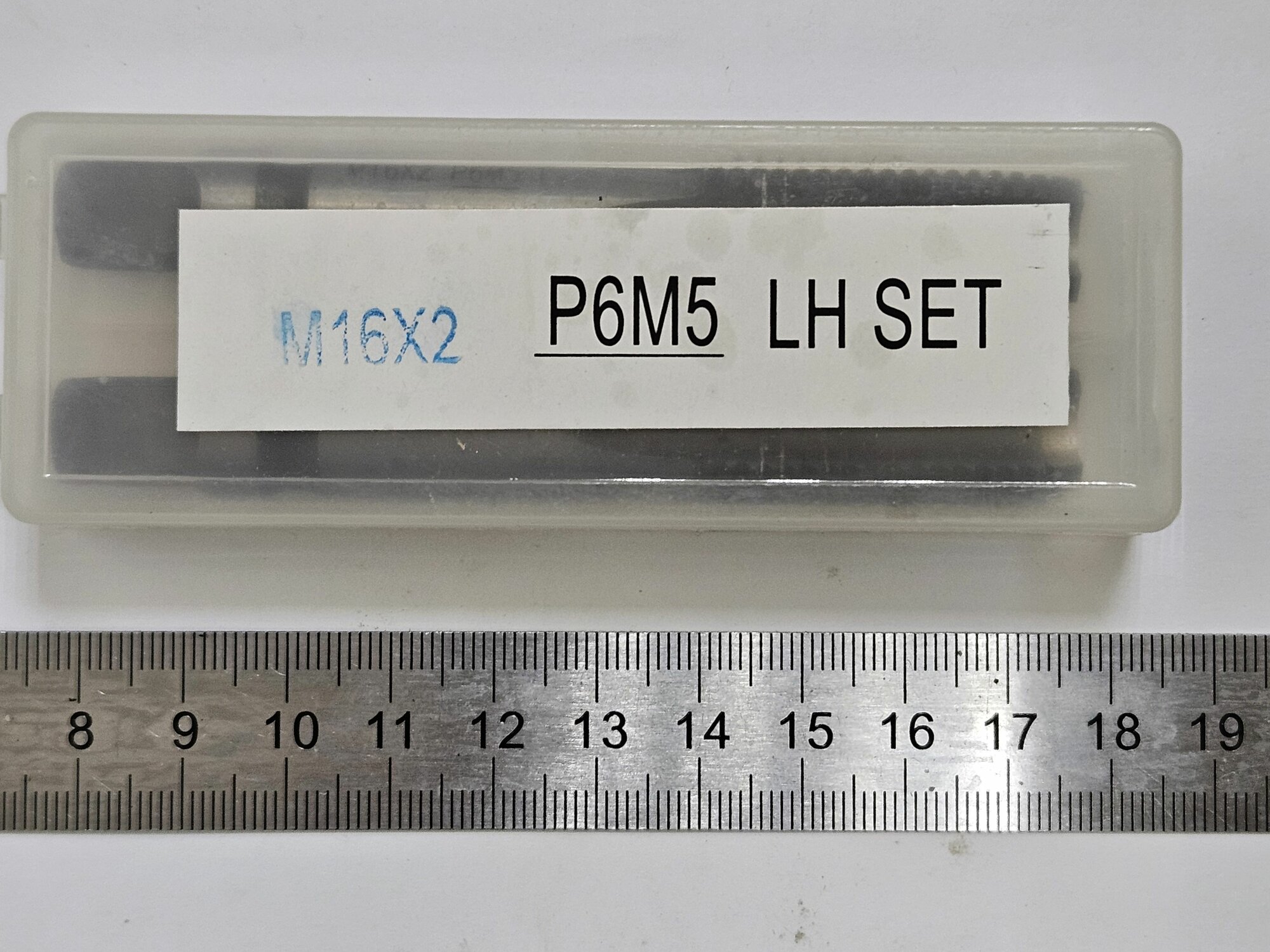 Метчик левый м/р М16х2 комплект из 2х шт.