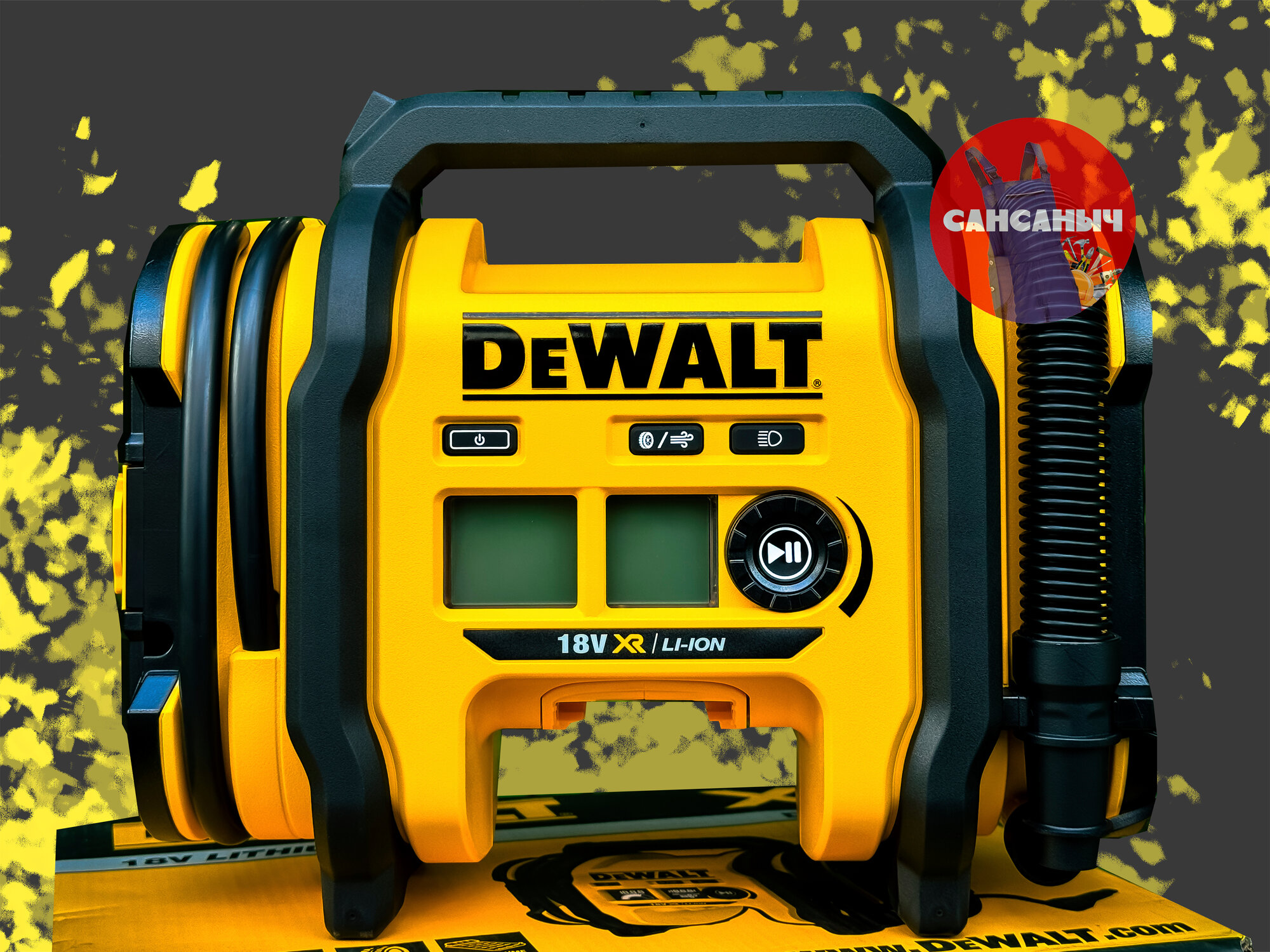 Аккумуляторный компрессор DEWALT DCC018N 18B — фото 1
