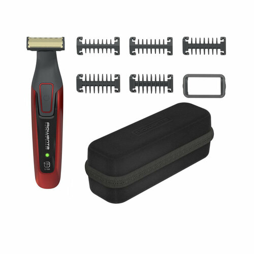 Триммер Rowenta TN 6040 серыйкрасный 5 насадок универсальный 3690₽