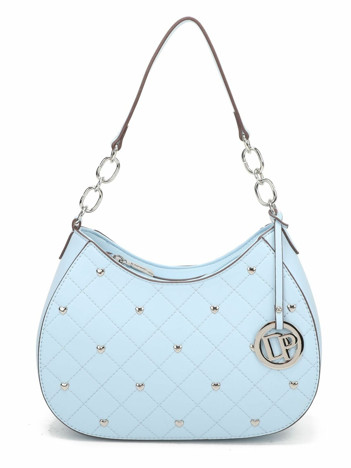 Сумка багет Daniele Patrici, синий — фото 1