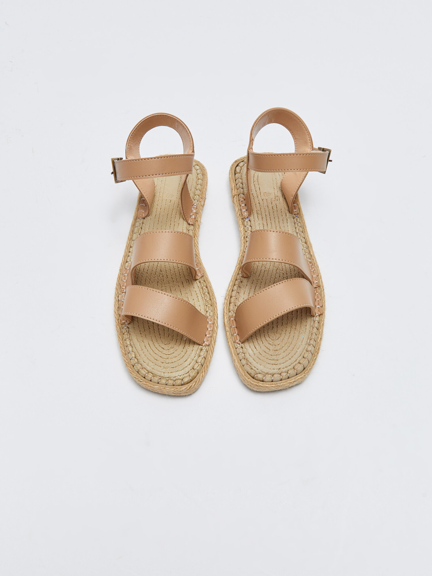 Сандалии LC Waikiki, размер 39, коричневый — фото 1