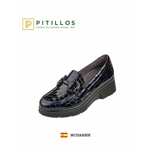 фото Полуботинки pitillos, размер 41, синий