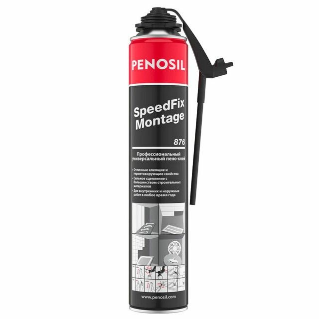 Клей-пена penosil speedfix montage all season многоцелевая всесезонная 750мл арт. a5537z