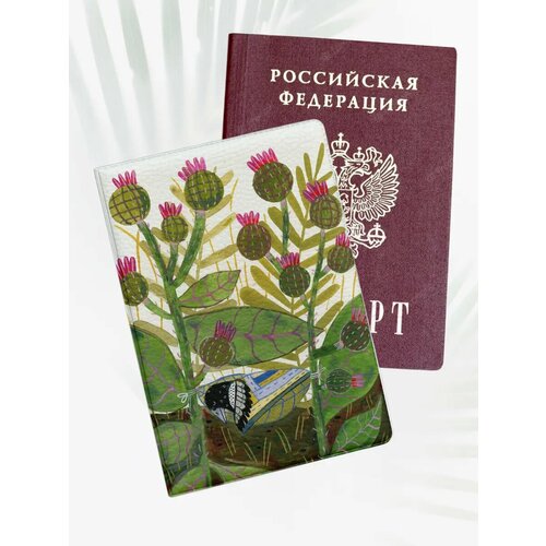 фото Обложка для паспорта poster maniac, черный