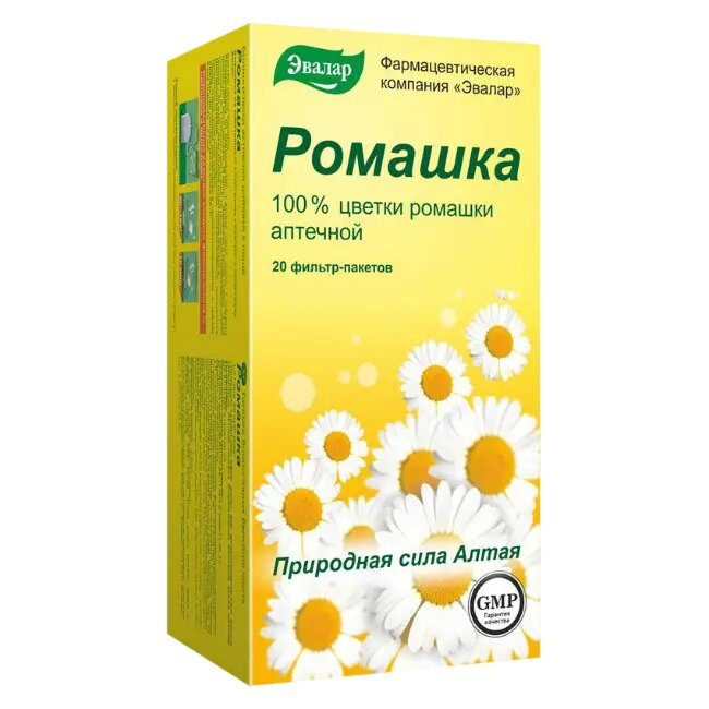 Ромашки цветки фильтр-пакеты 1,5 г 20 шт
