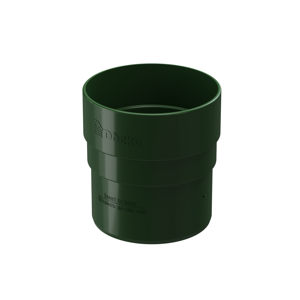 Docke STANDARD Муфта соединительная 80 мм (Зеленый)