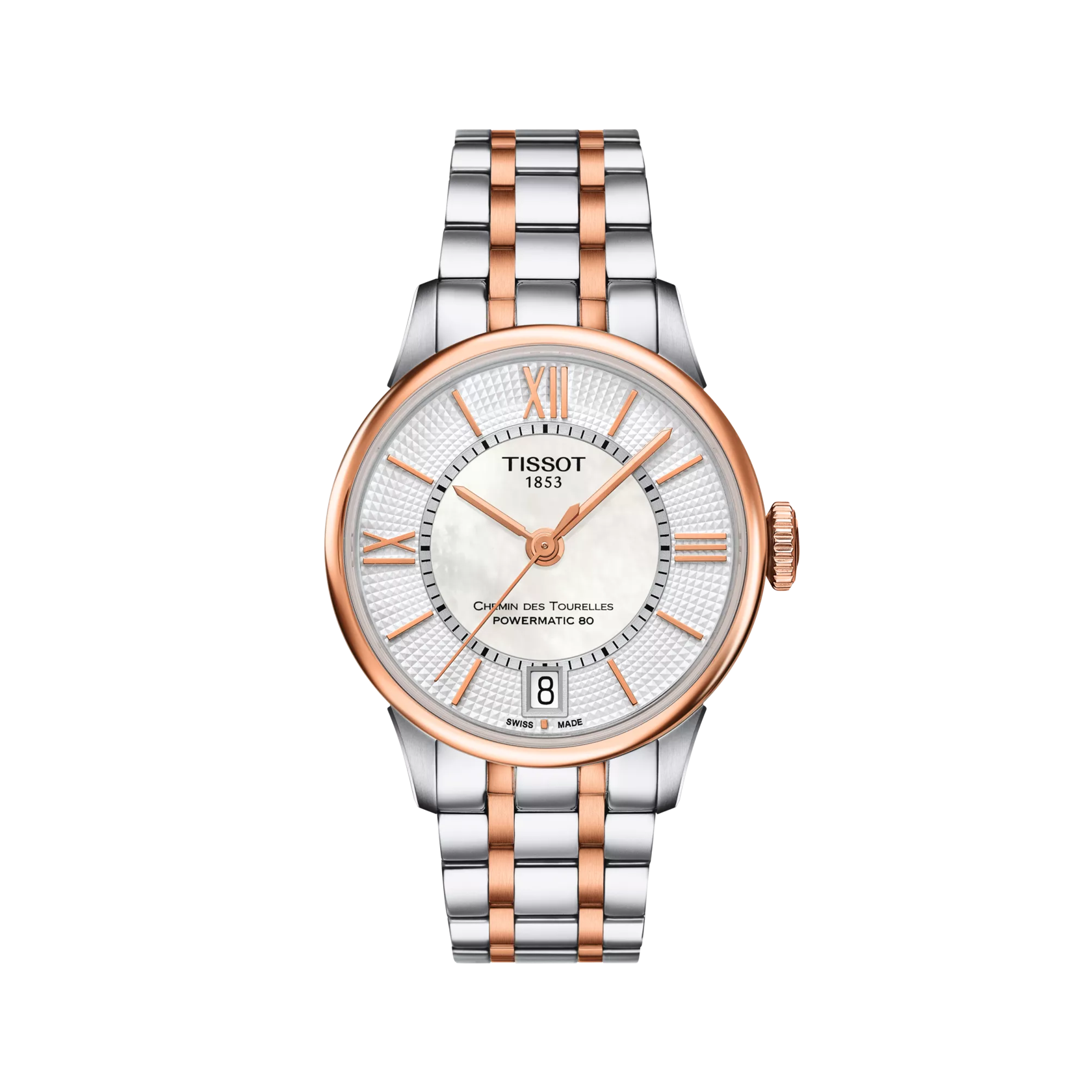 Наручные часы TISSOT T-Classic, белый перламутровый